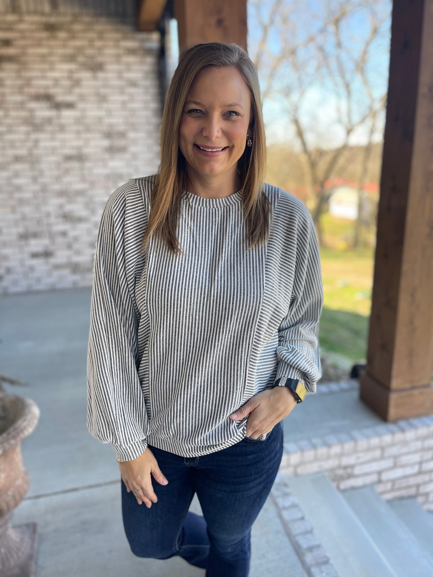 Mable Stripe top