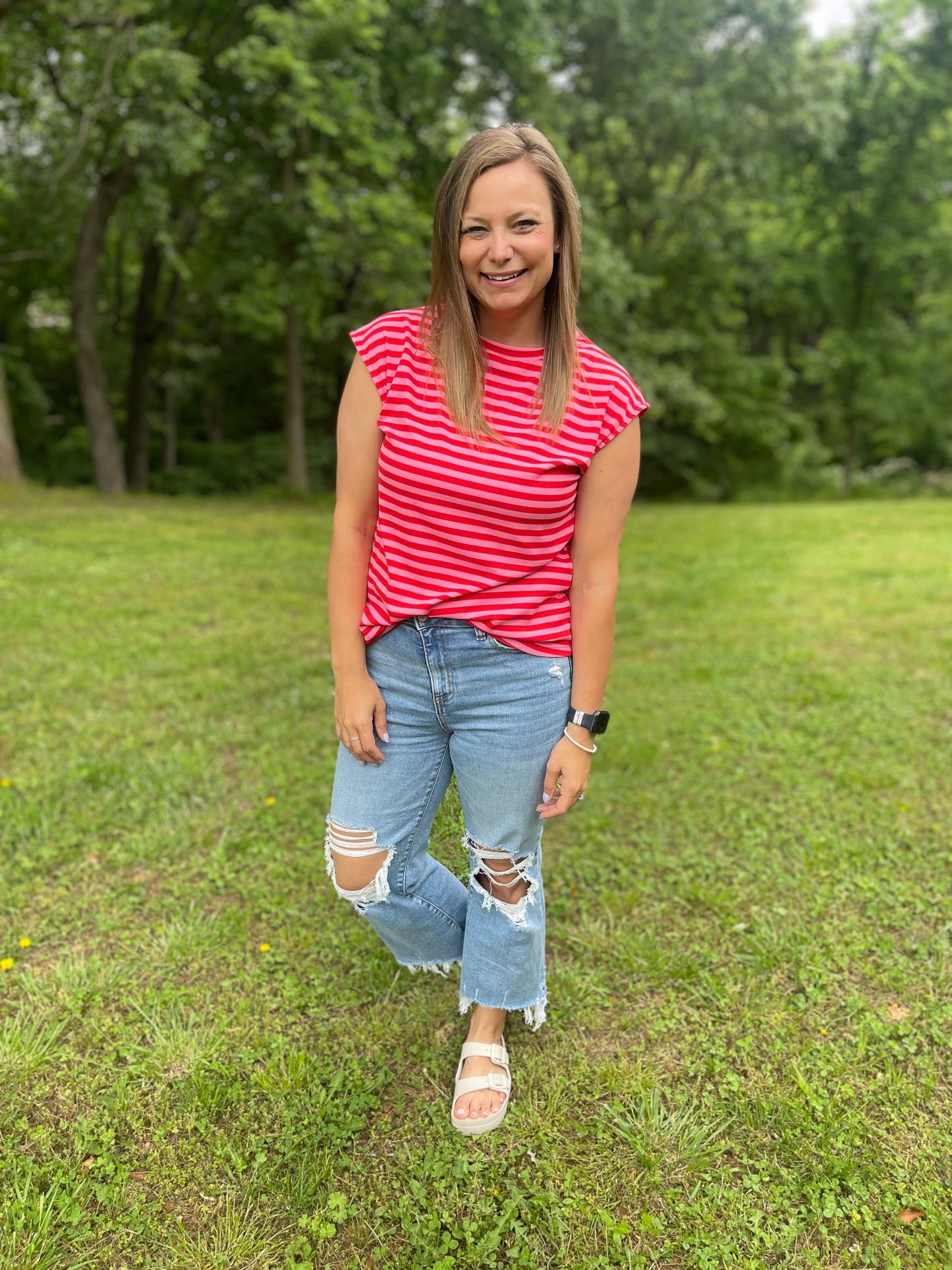 Stripe Kelby Top