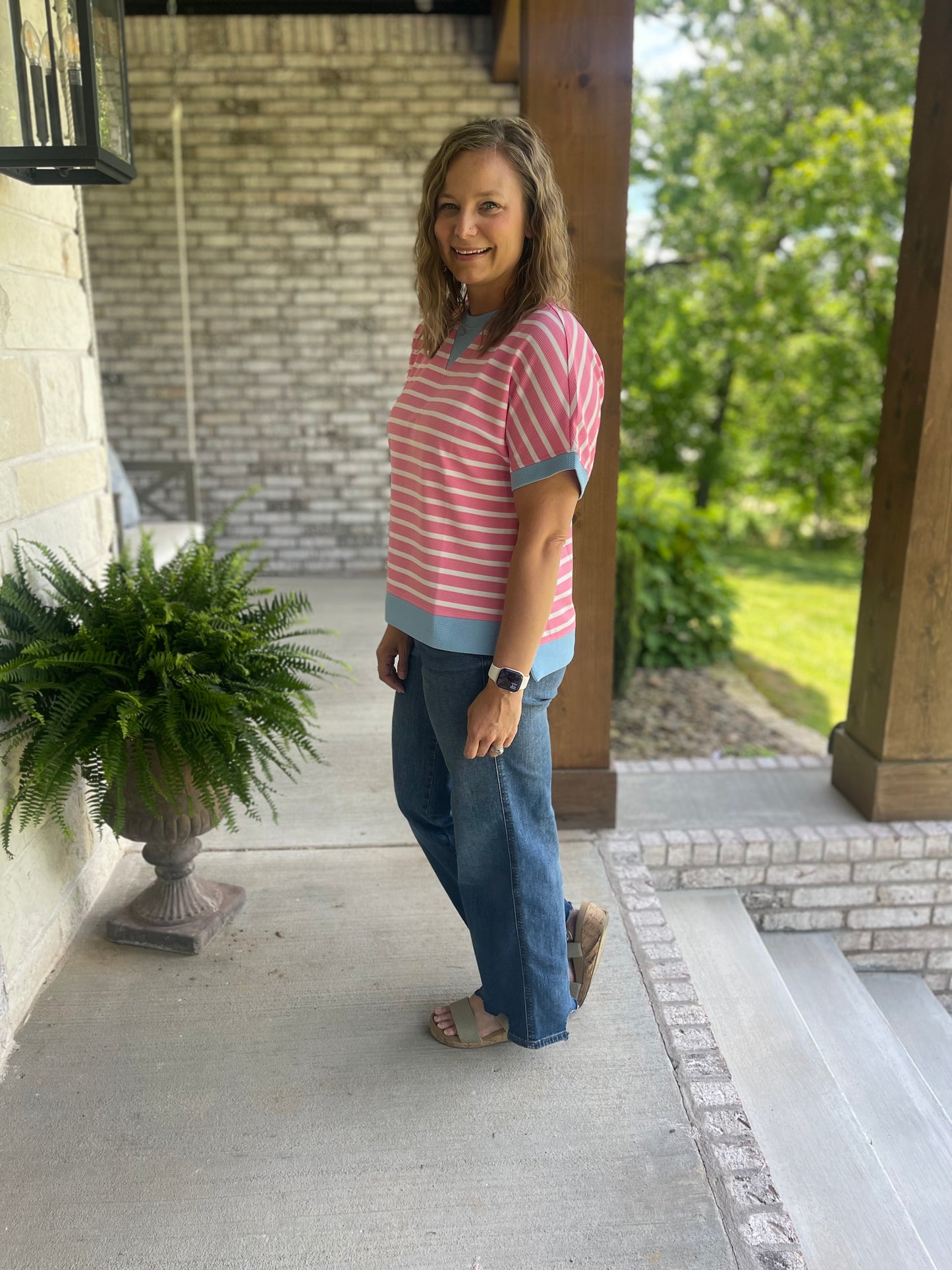 Salem stripe Top