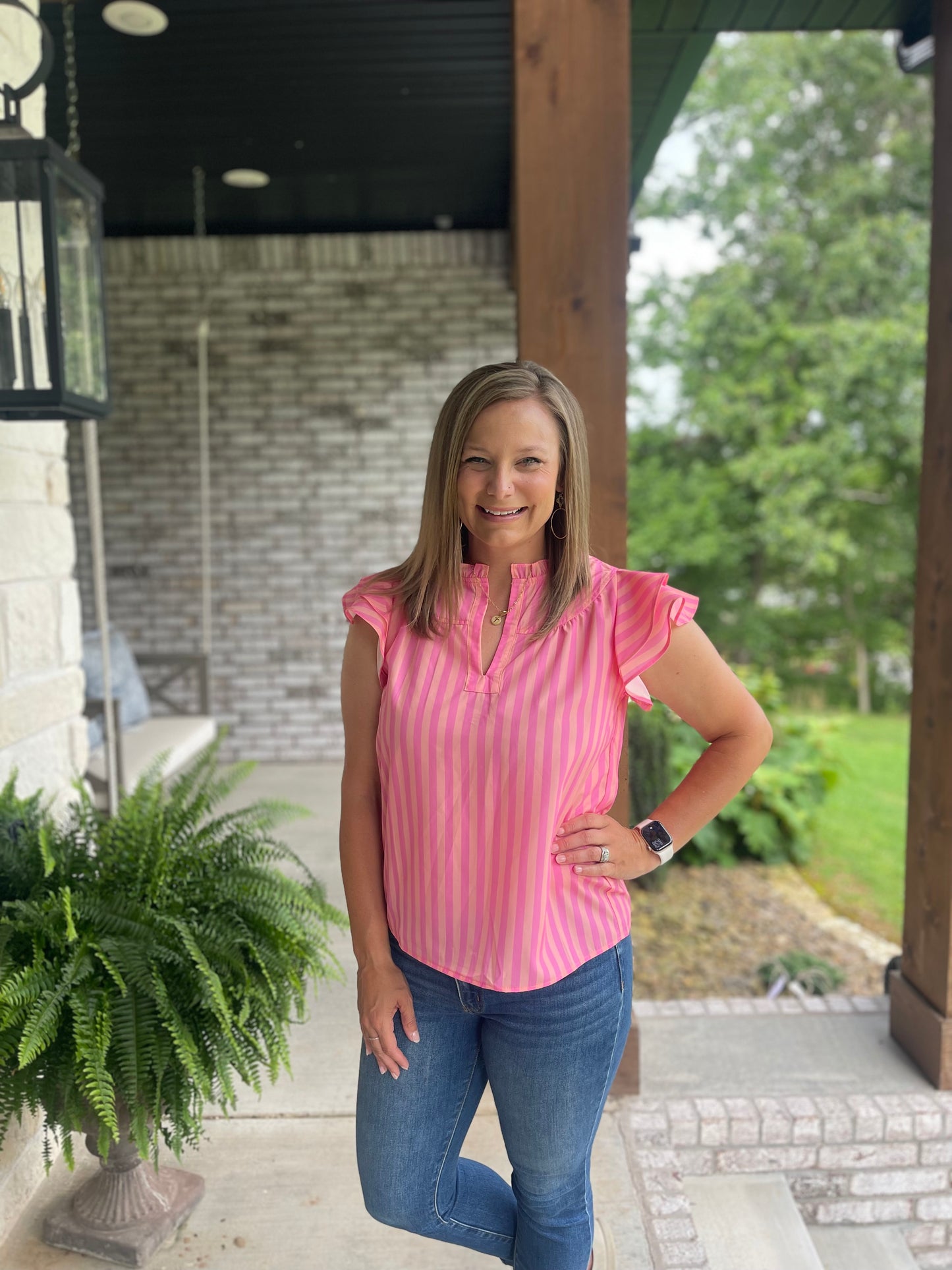 Coco Cabana stripe Top