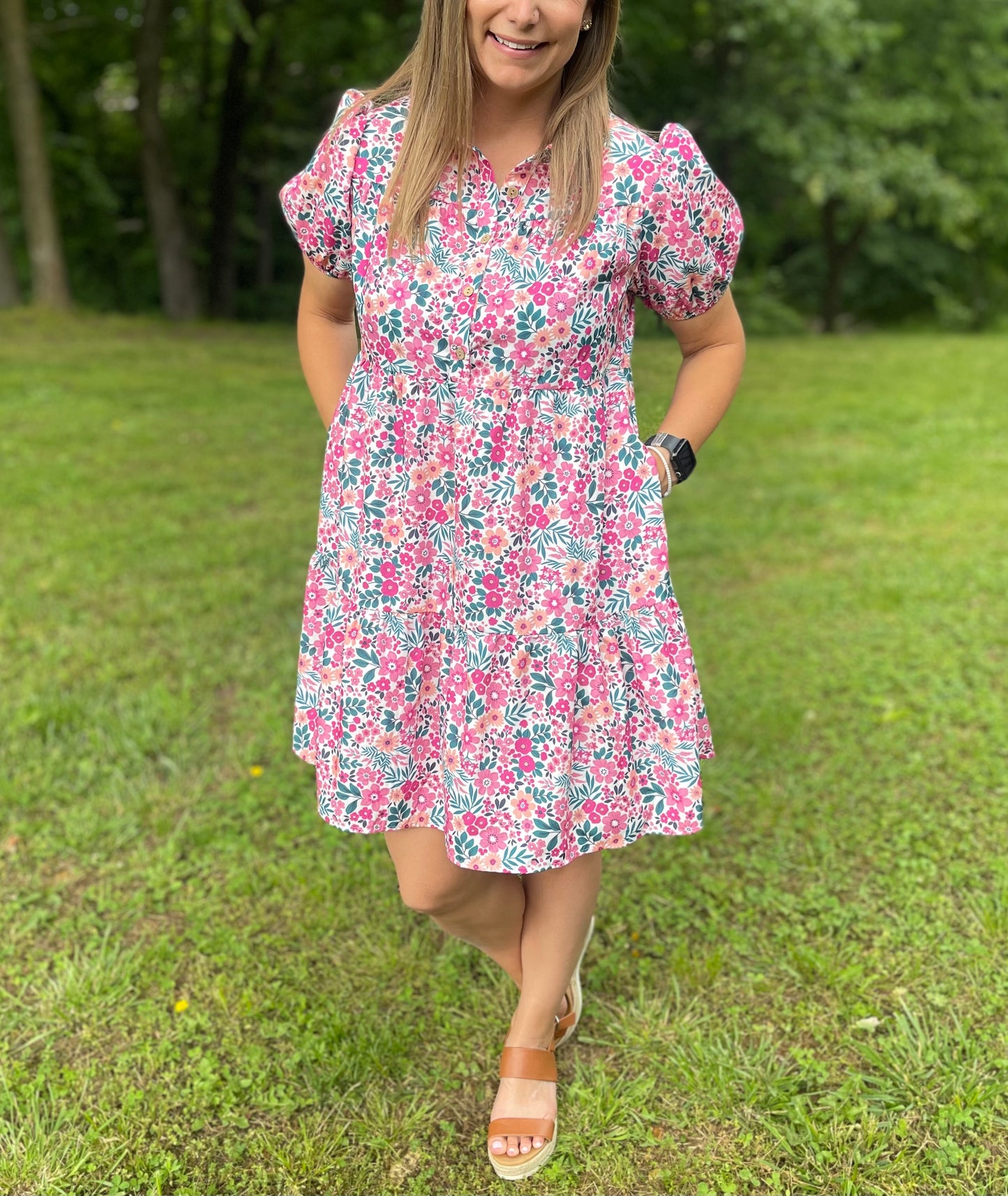 Amelia Floral Dress