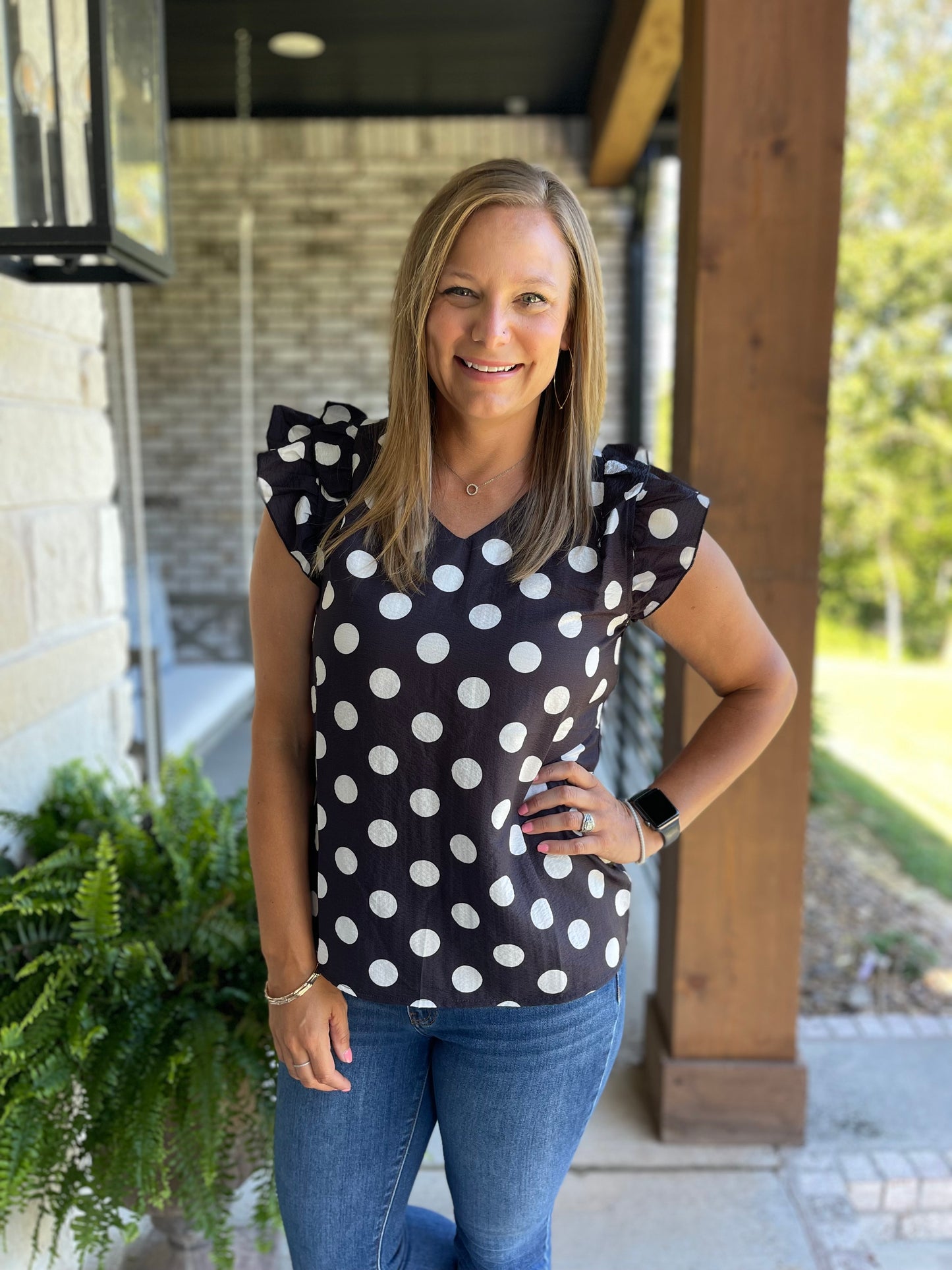 Polka Dot Top