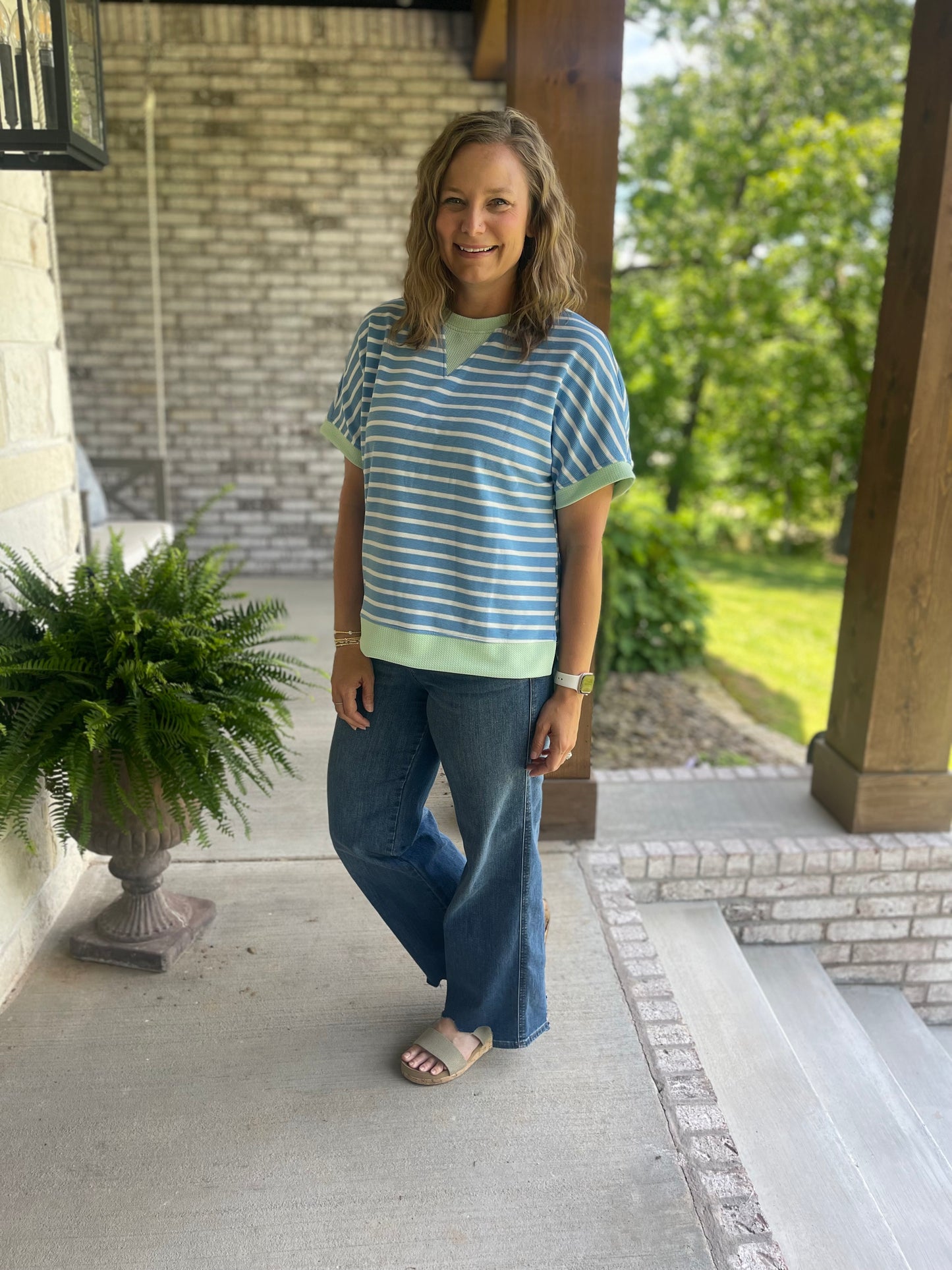 Salem stripe Top