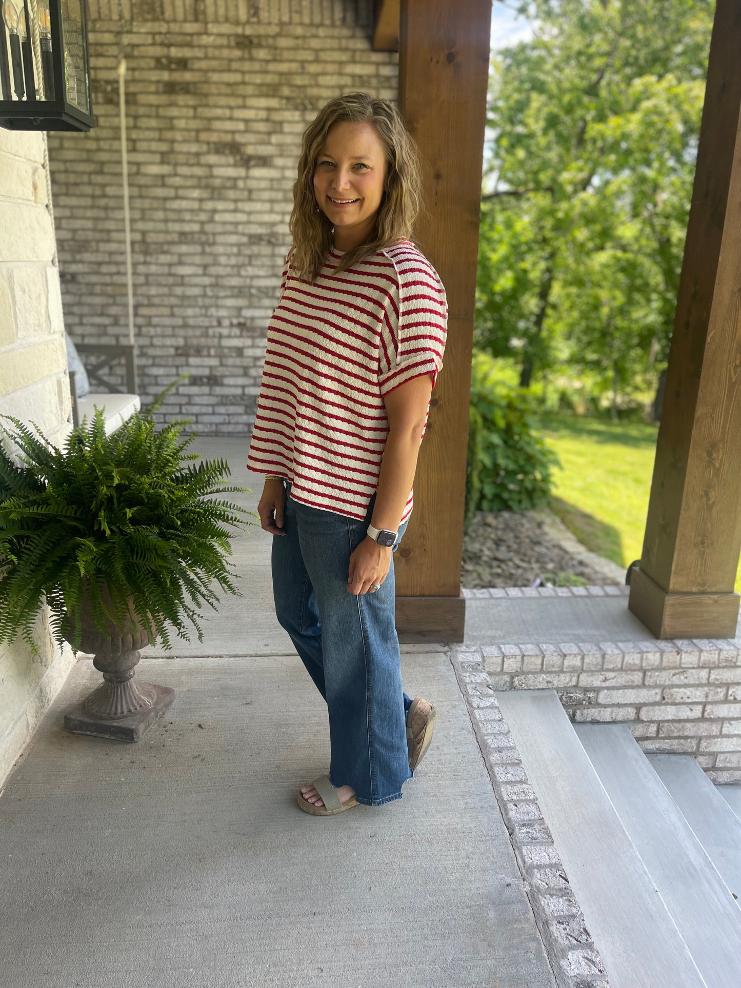 Freedom Stripe Top