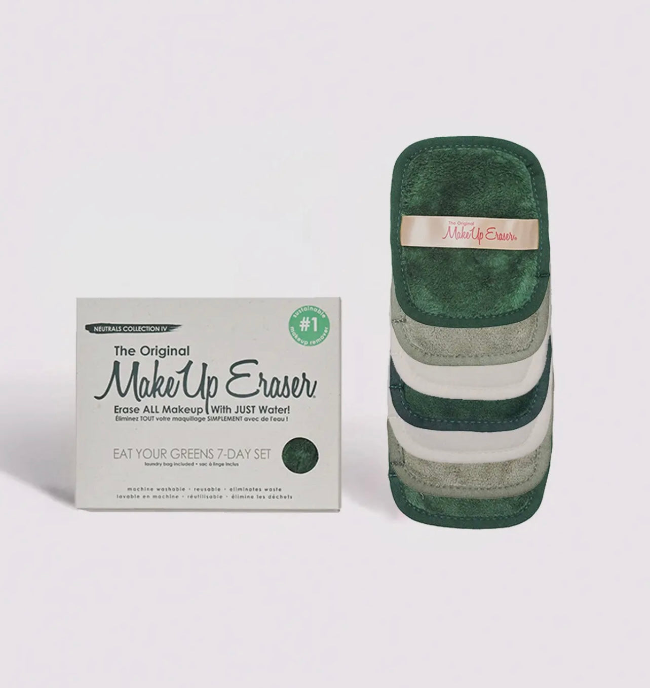 Greens Makeup eraser set