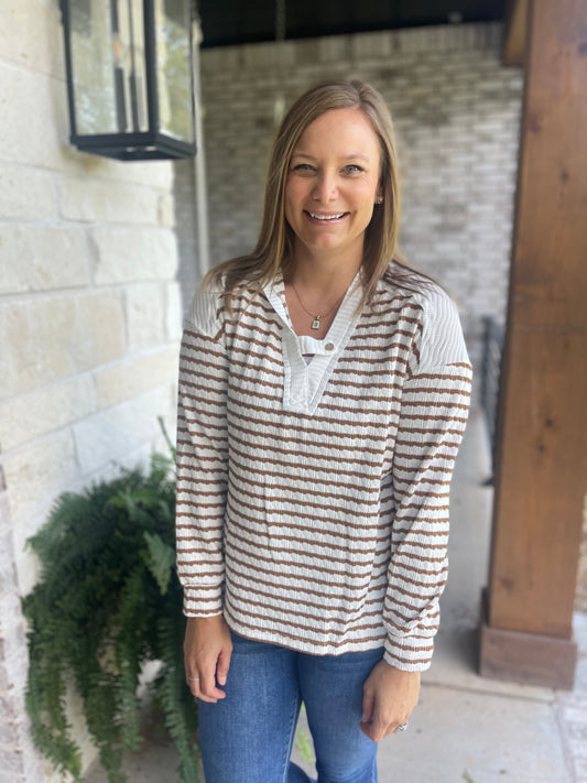 Betty Stripe top