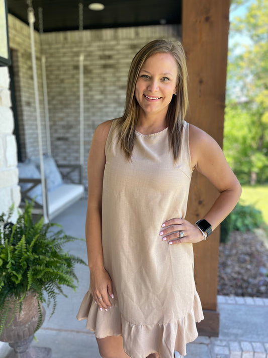 Khaki Ashleigh Dress