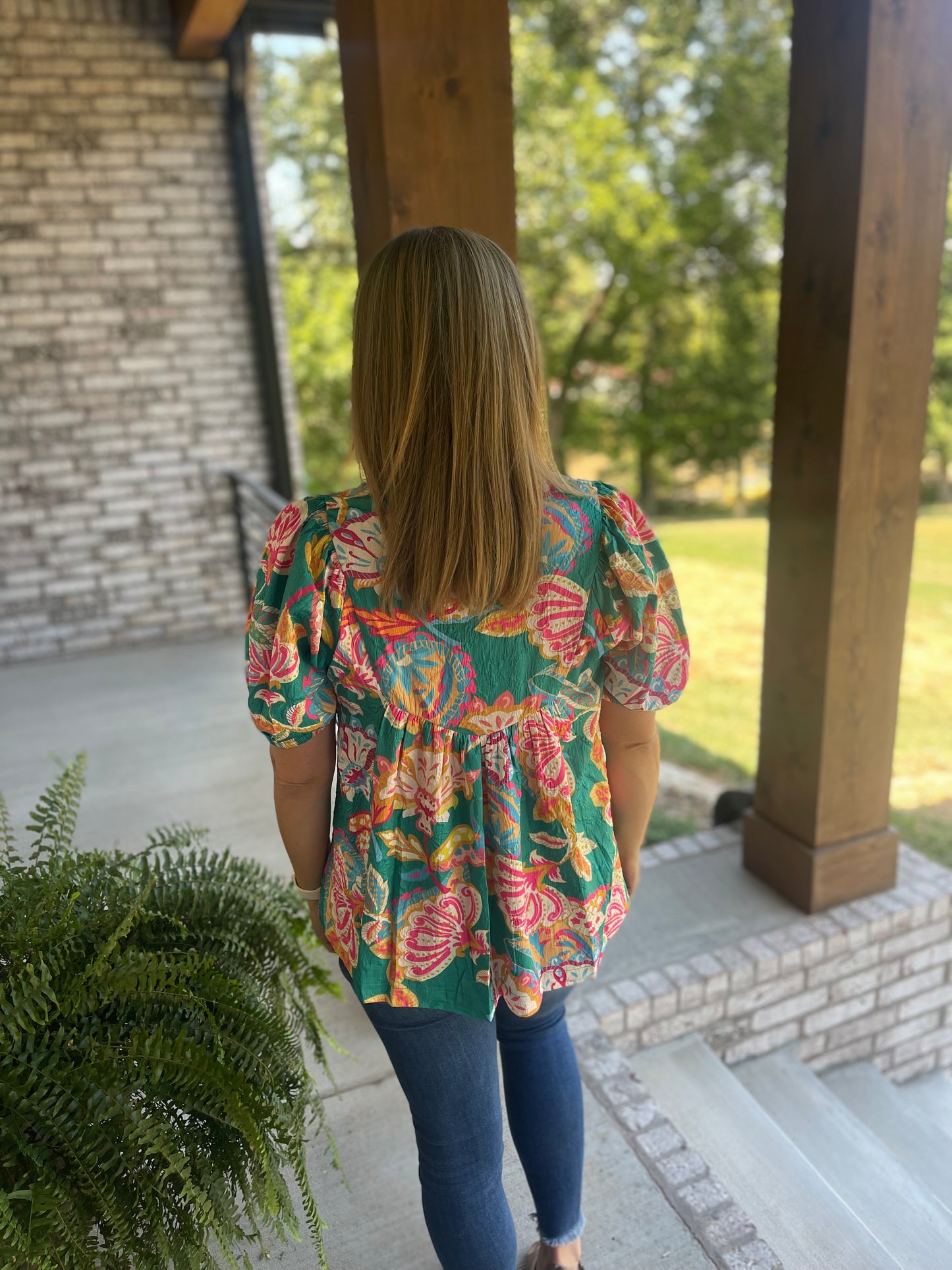 Floral Wave top