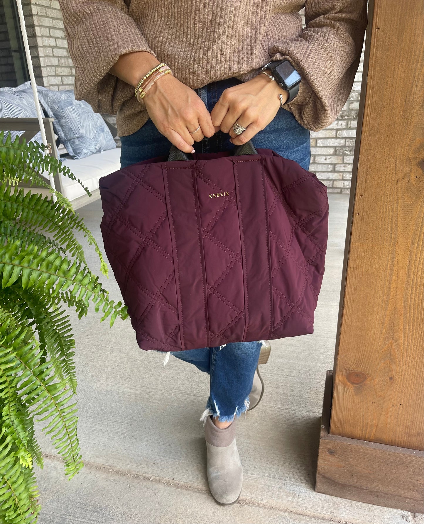 wine cloud 9 tote