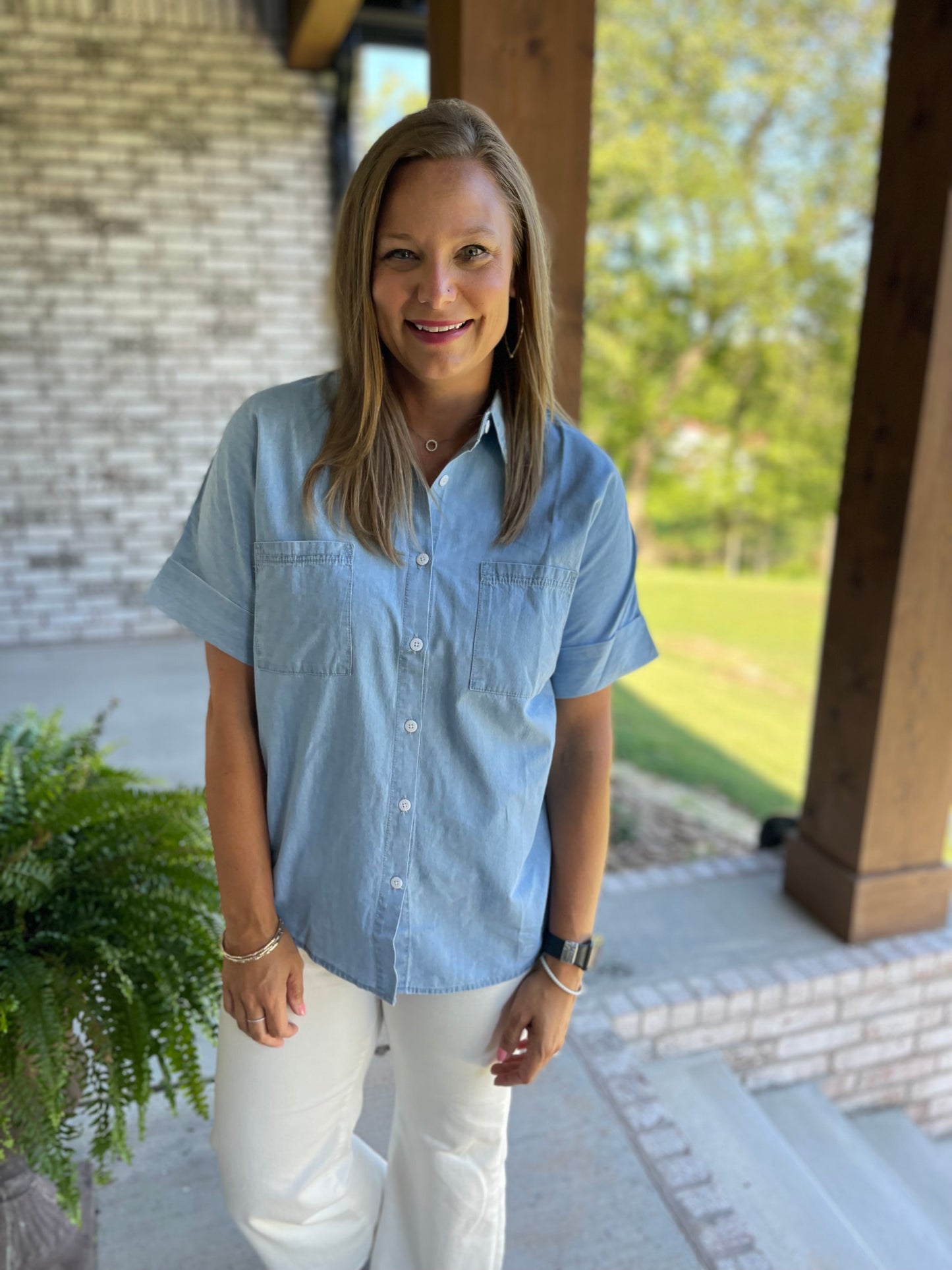 Rodeo Denim Top