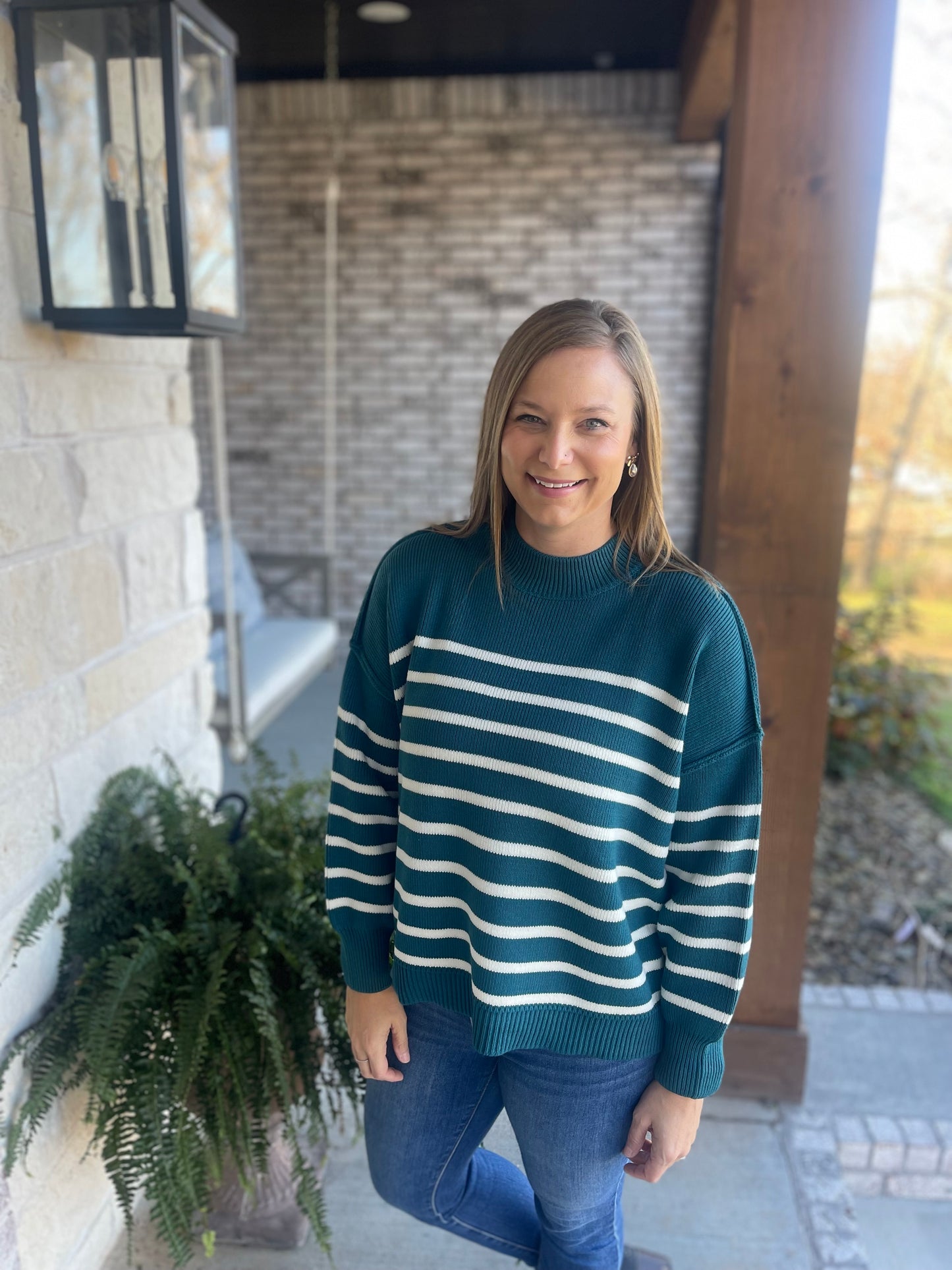Sophisticated Stripe sweater