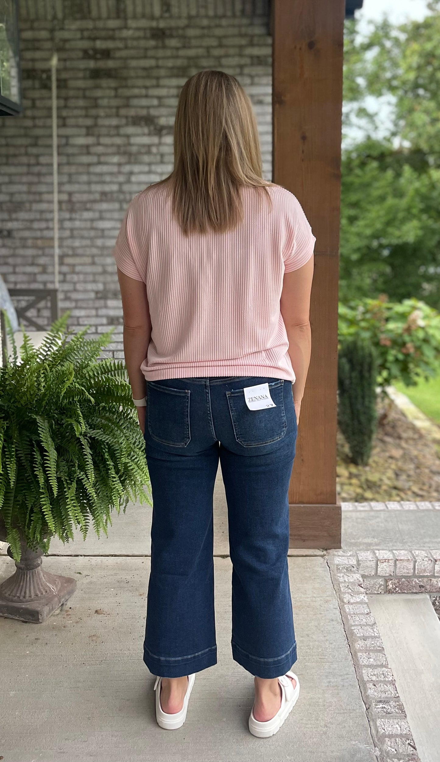 Madison Crop Denim