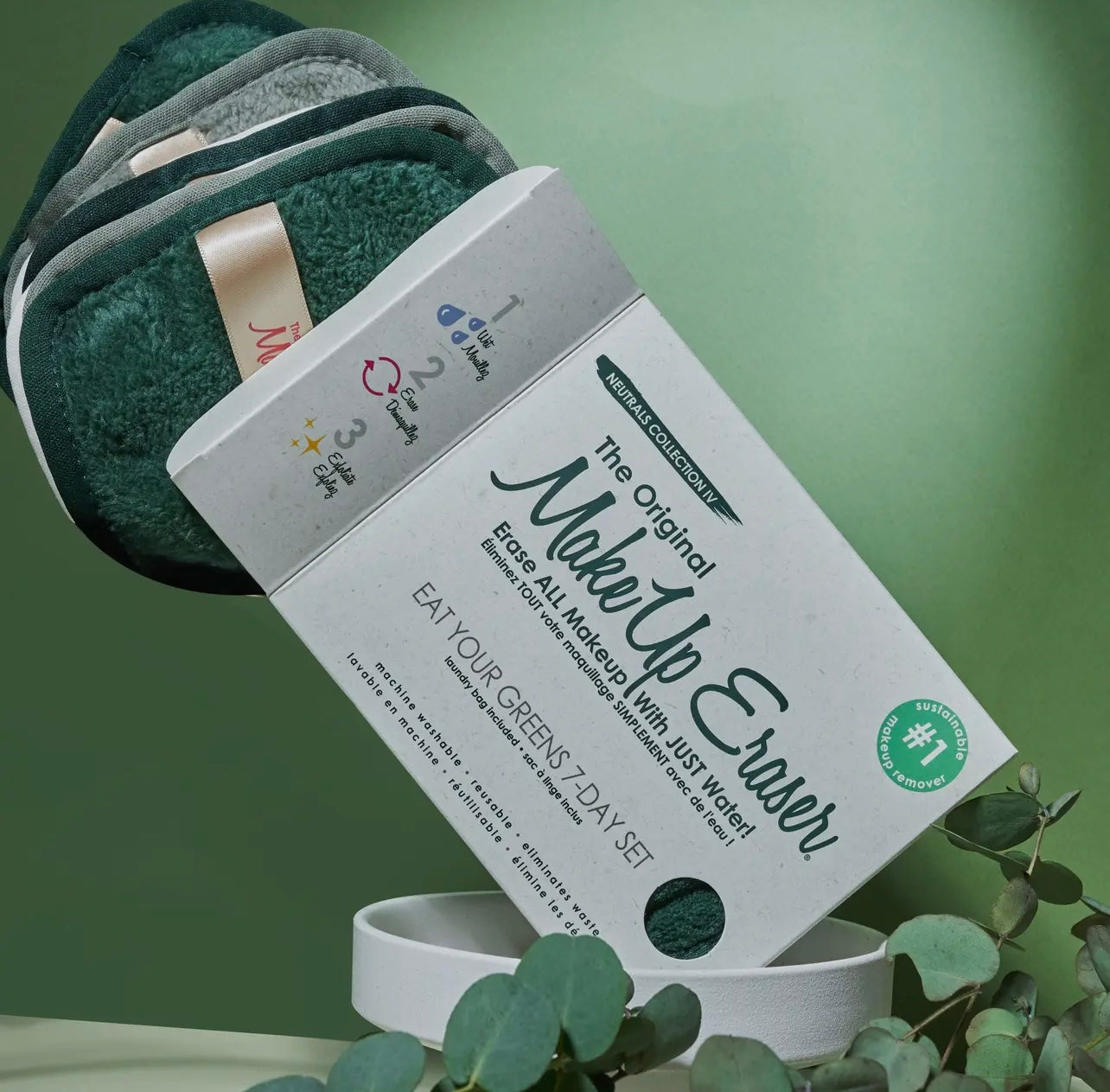 Neutral 7 day set makeup eraser