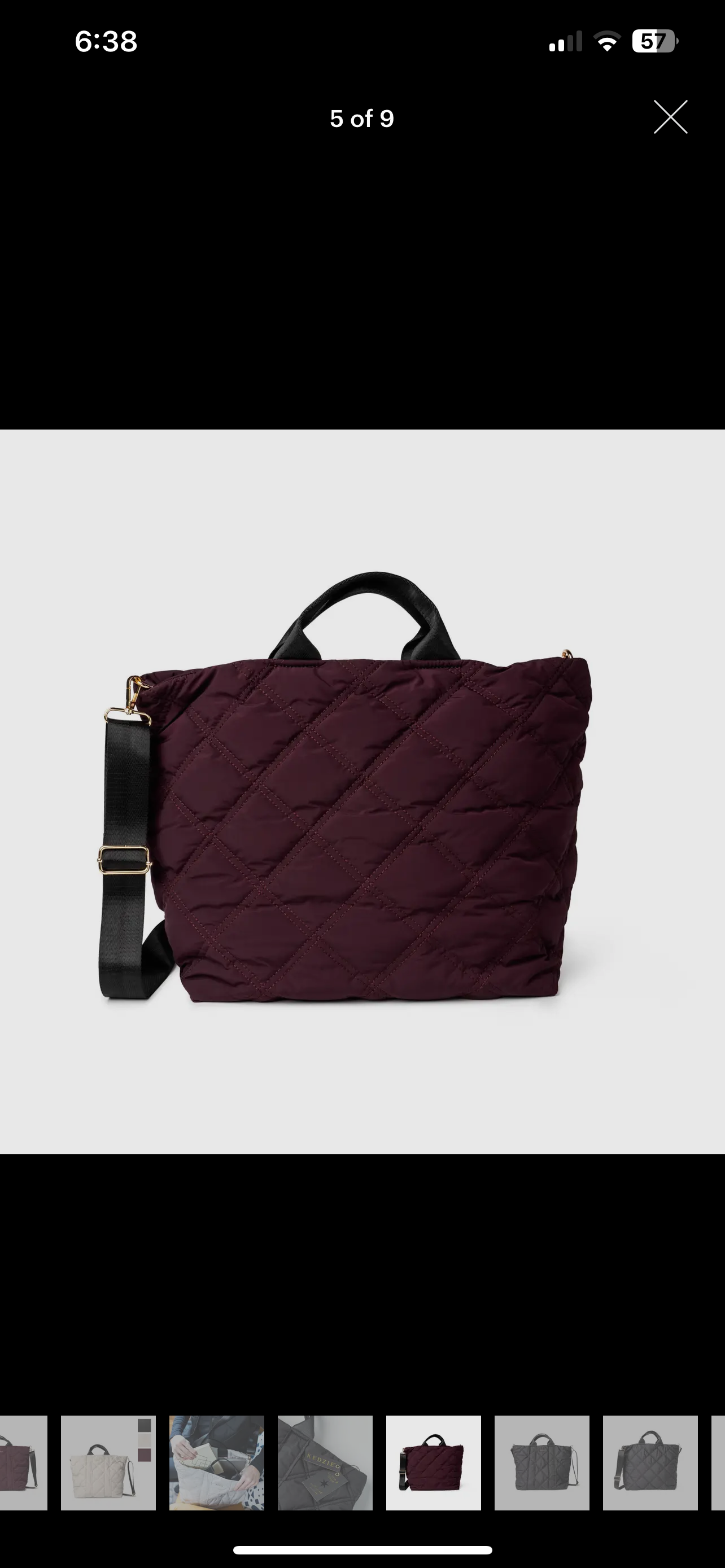 wine cloud 9 tote