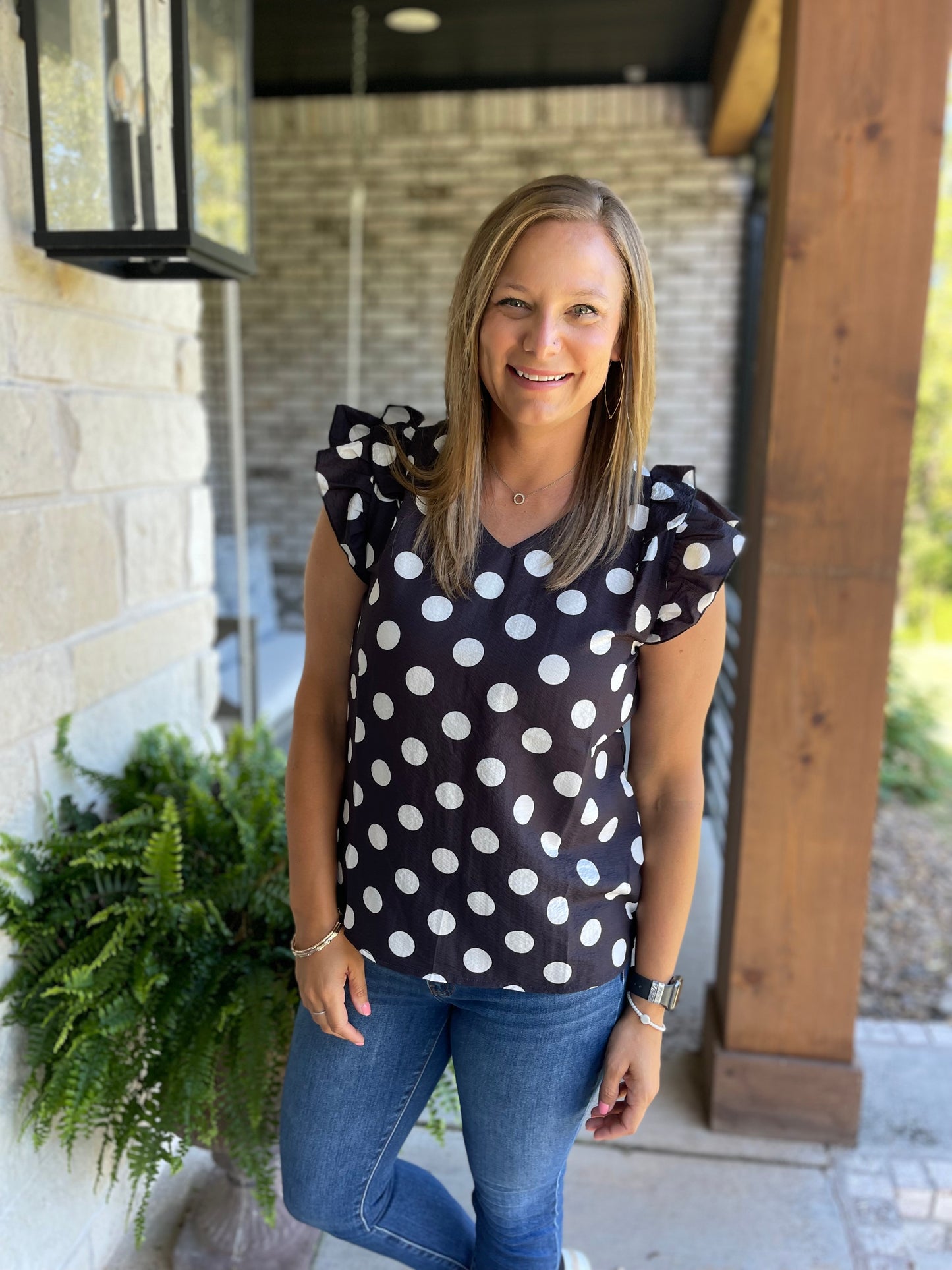Polka Dot Top