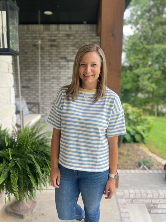 Bee Stripe Tee