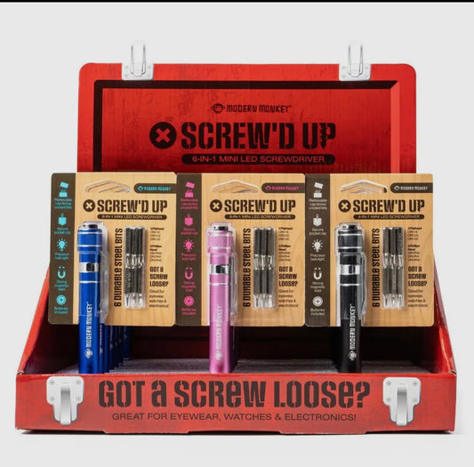 Screwed up screwdriver set