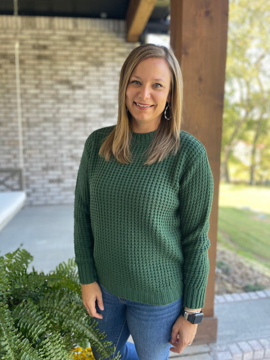 Big Waffle Sweater