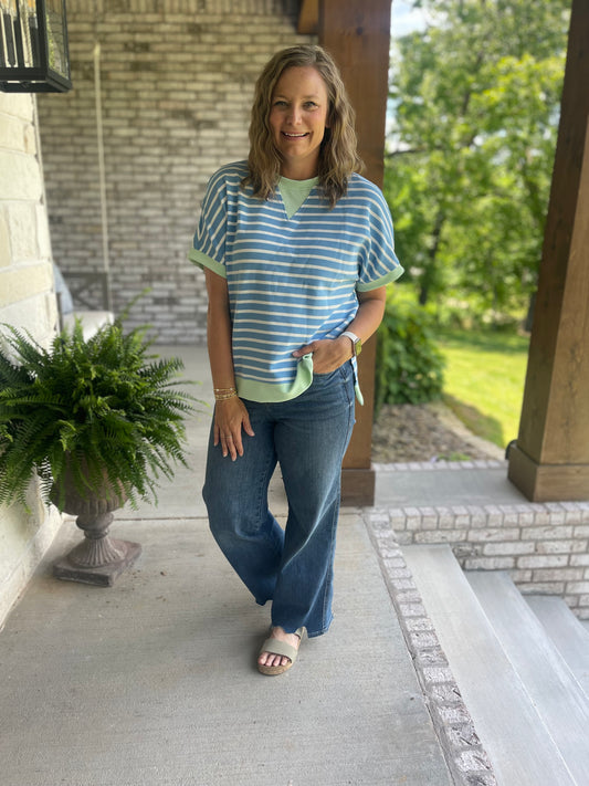 Salem stripe Top