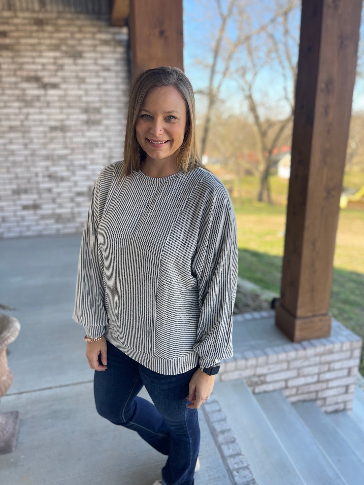 Mable Stripe top