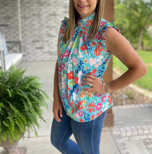 Blooming flutter top