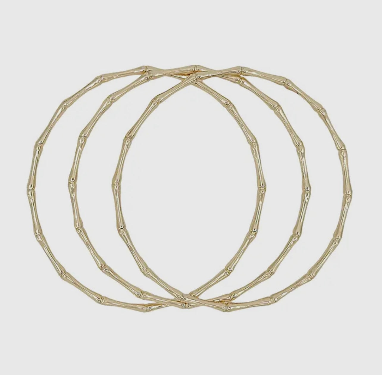 Joss gold bangles