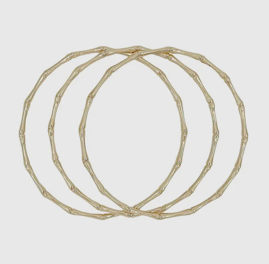 Joss gold bangles