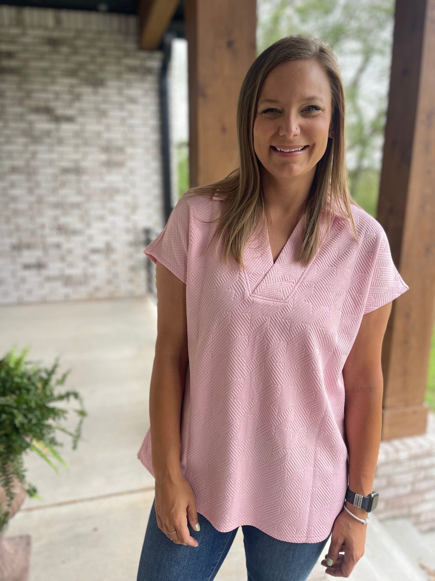 Kayla Textured Top