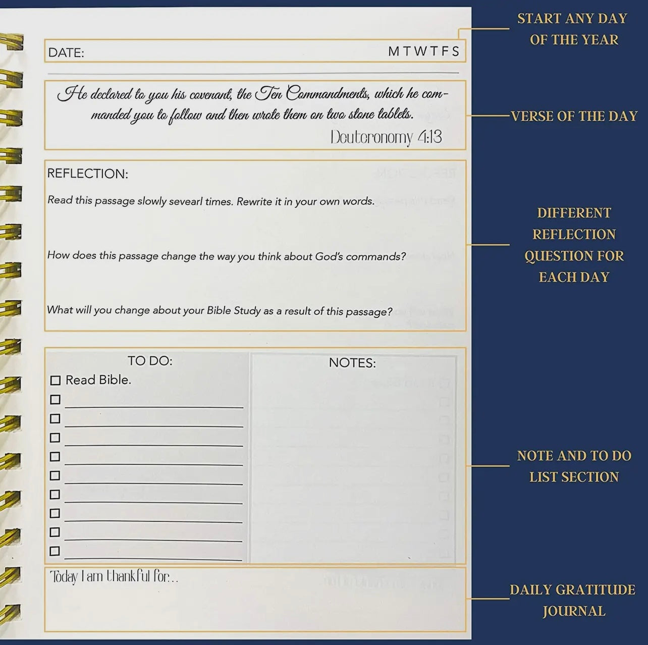 365 Days of faith planner