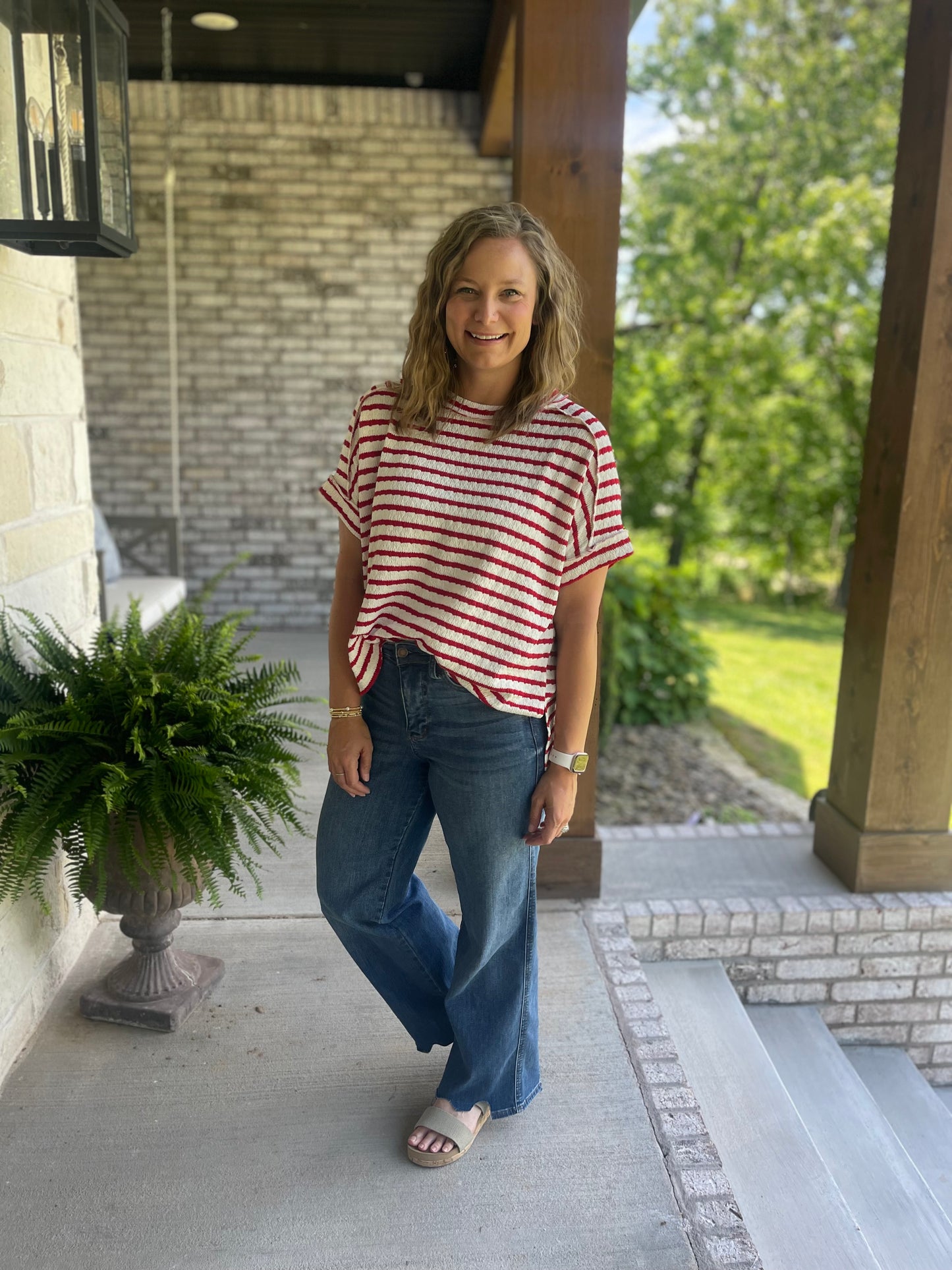 Freedom Stripe Top