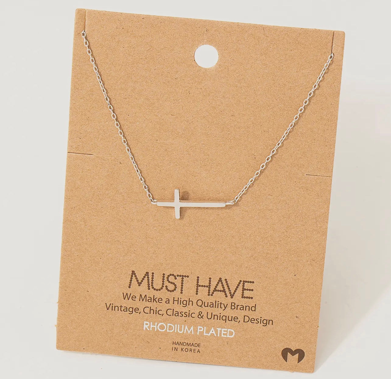 Cross Must Have Necklace