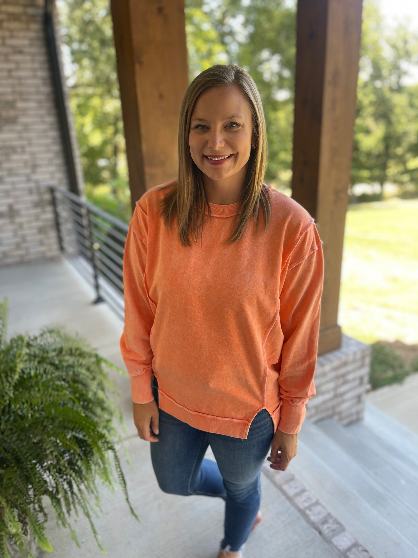 Washed Summer Sweatshirt
