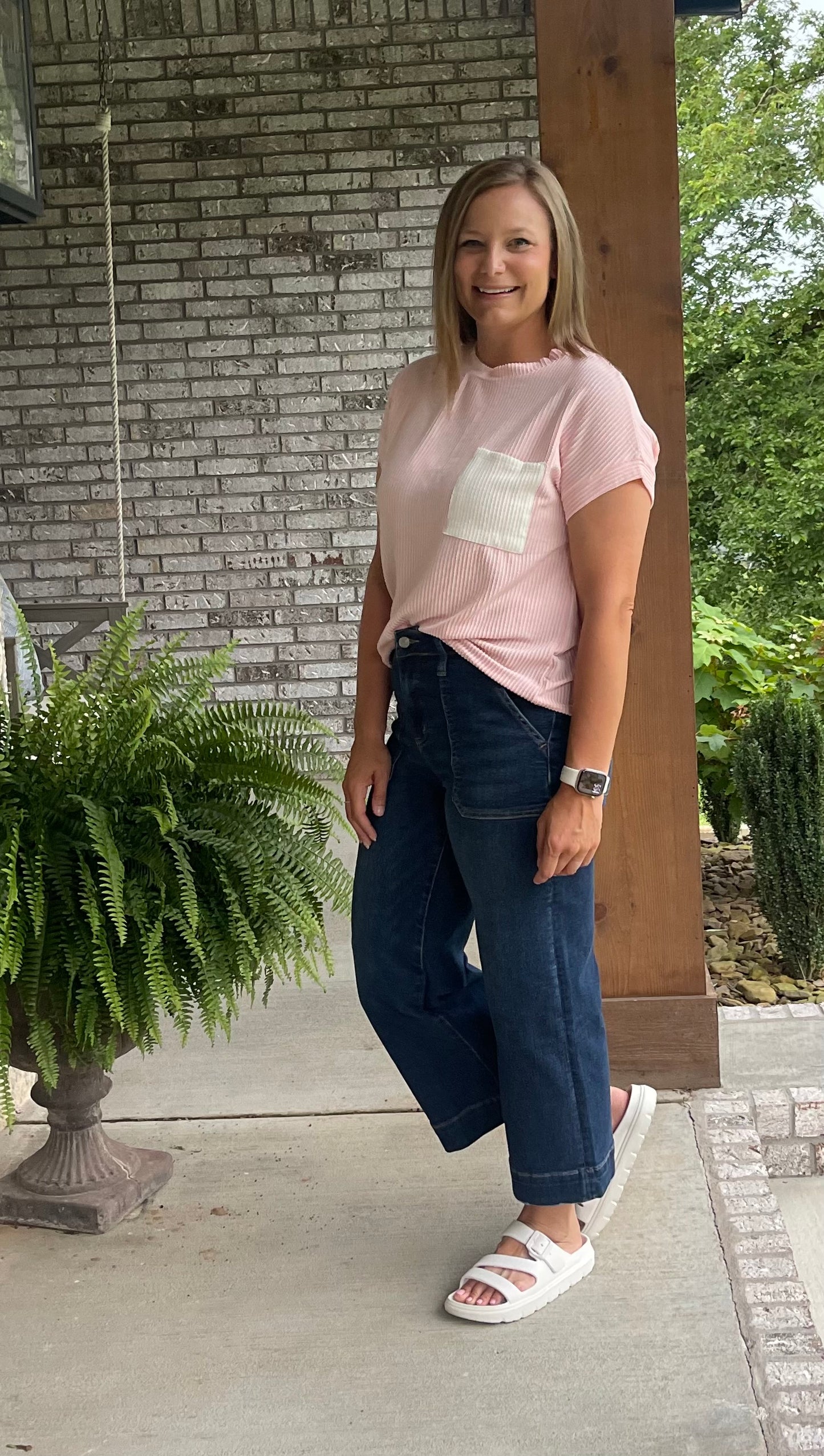 Madison Crop Denim