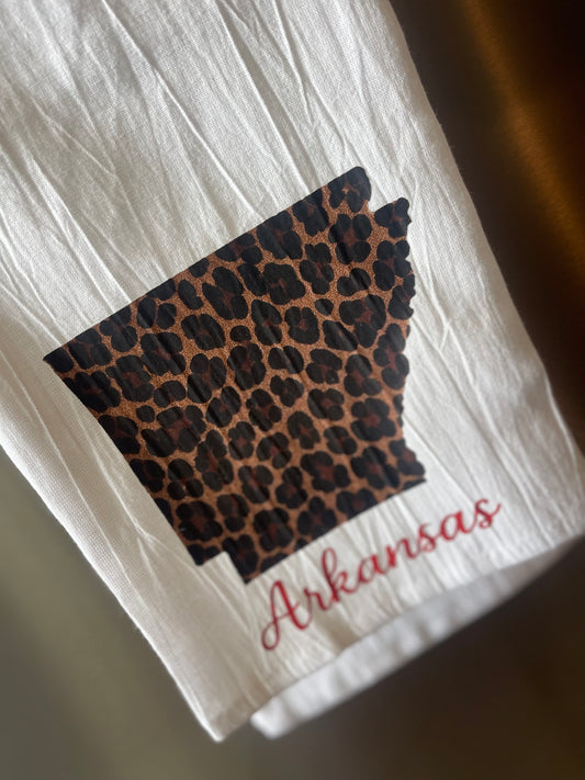 Leopard Arkansas Tea Towel
