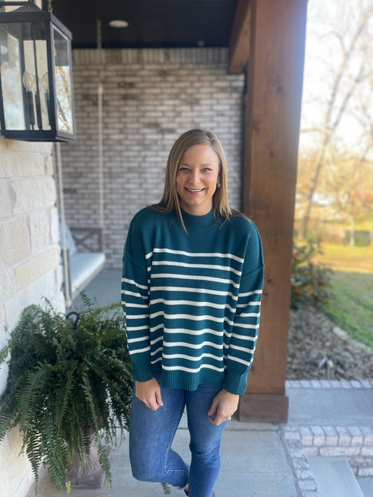 Sophisticated Stripe sweater