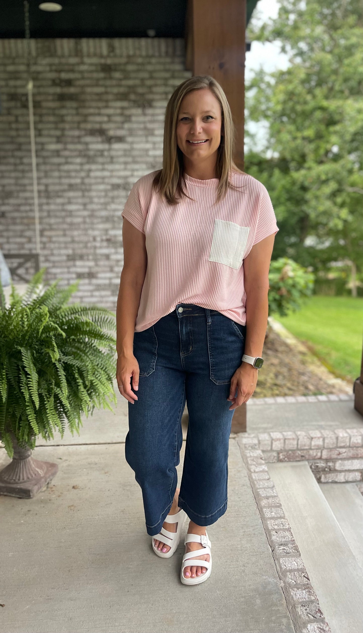 Madison Crop Denim