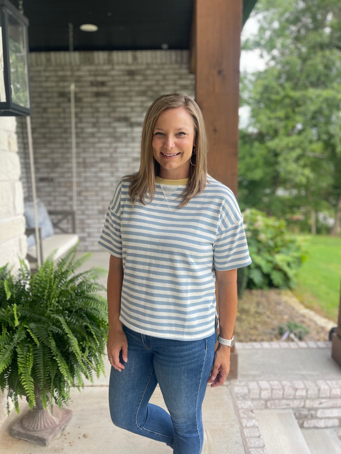 Bee Stripe Tee