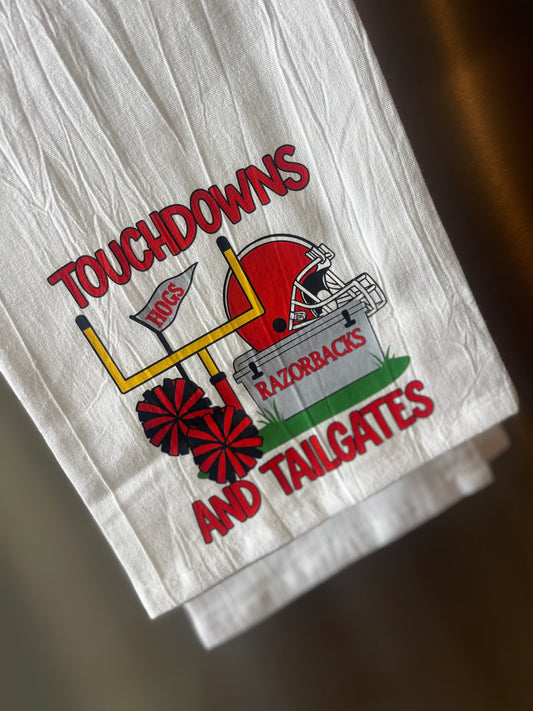 Tailgate tea towel