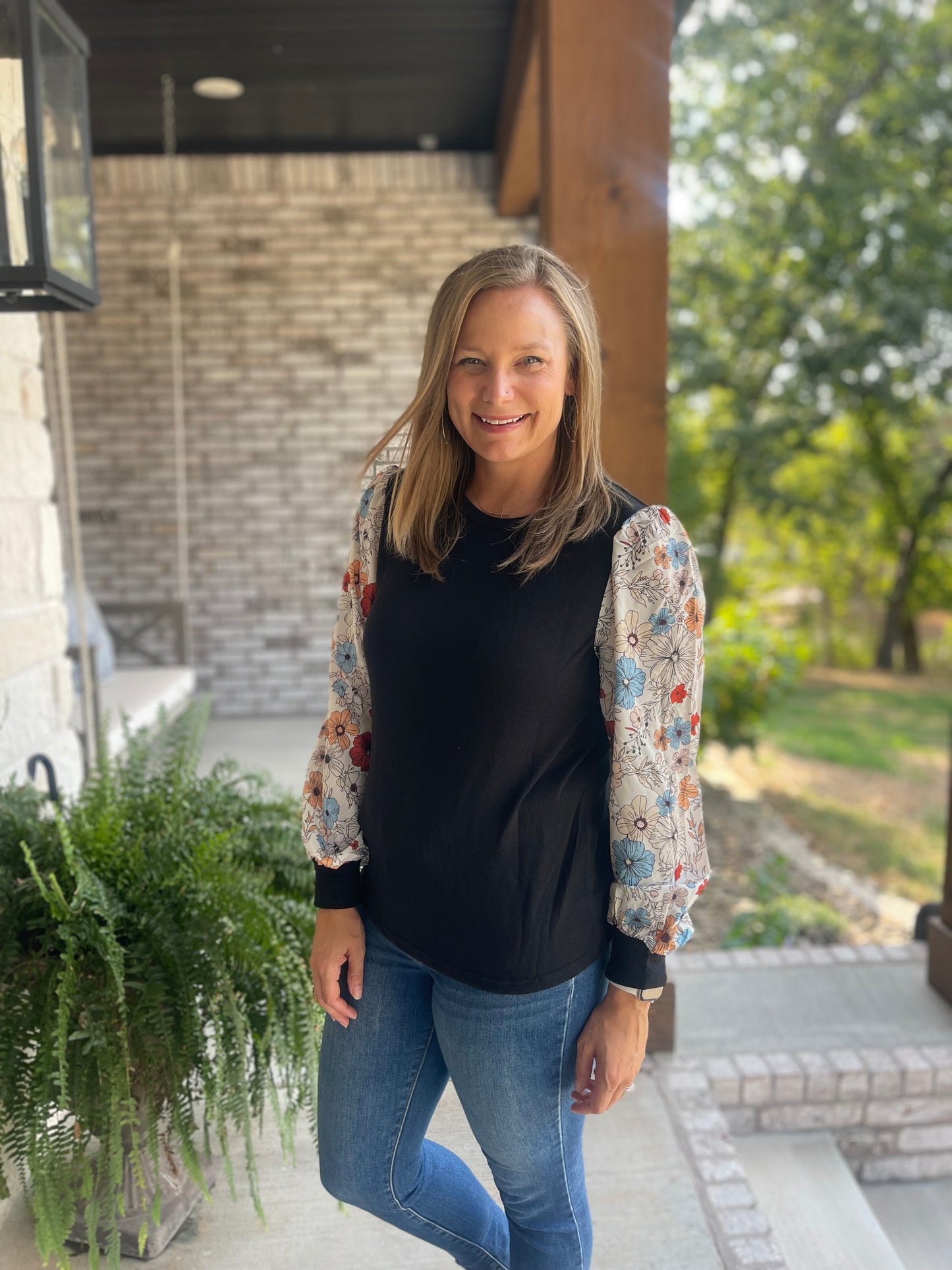 Floral Rosie Top