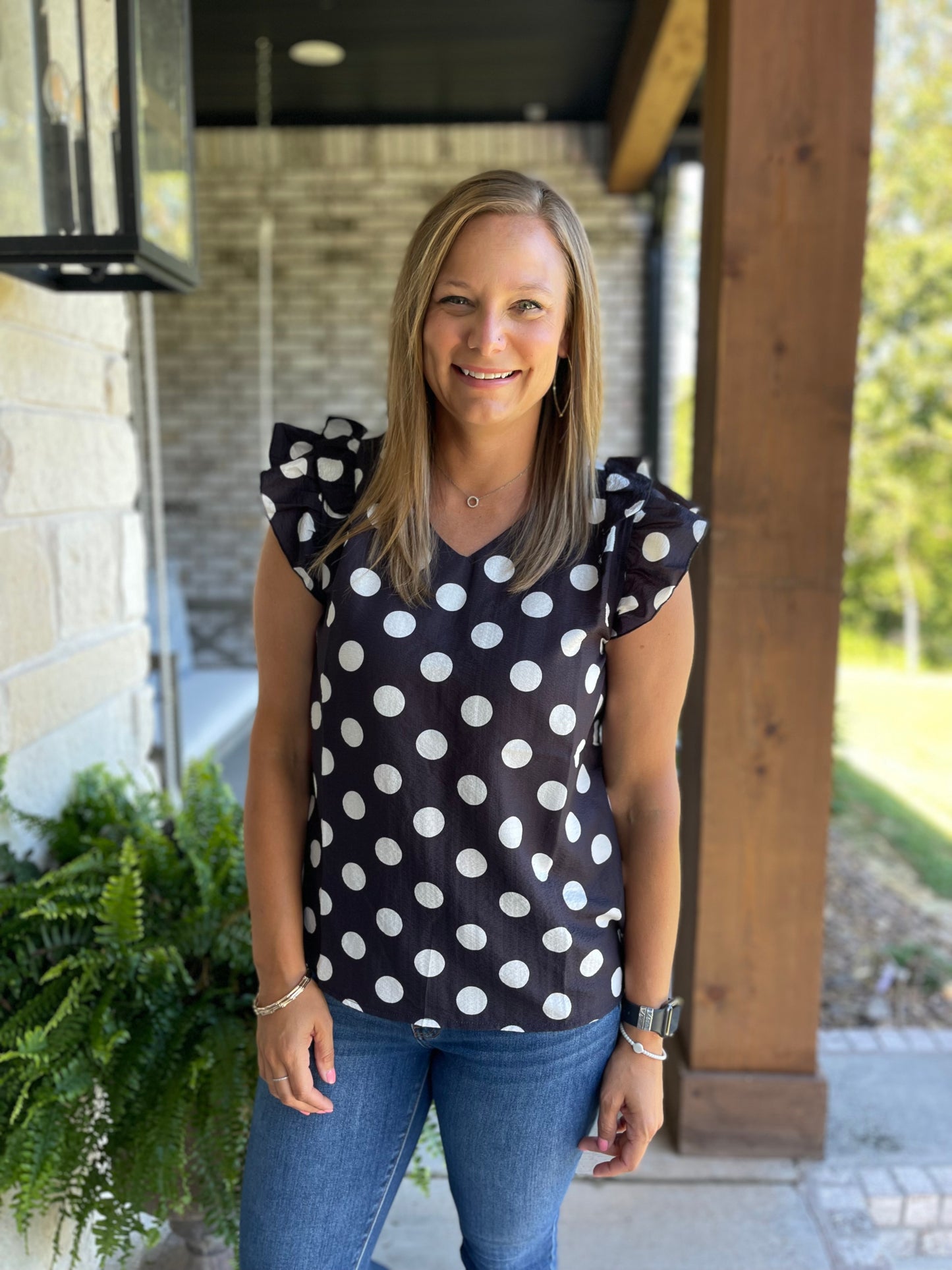 Polka Dot Top