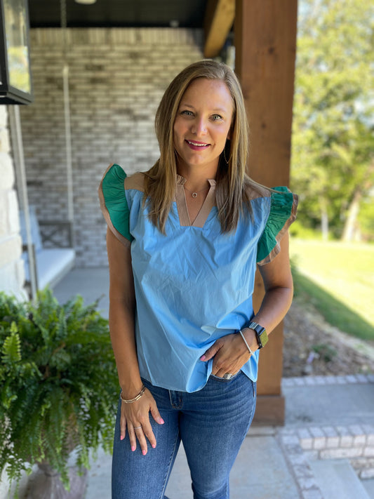 Blue Mist Top