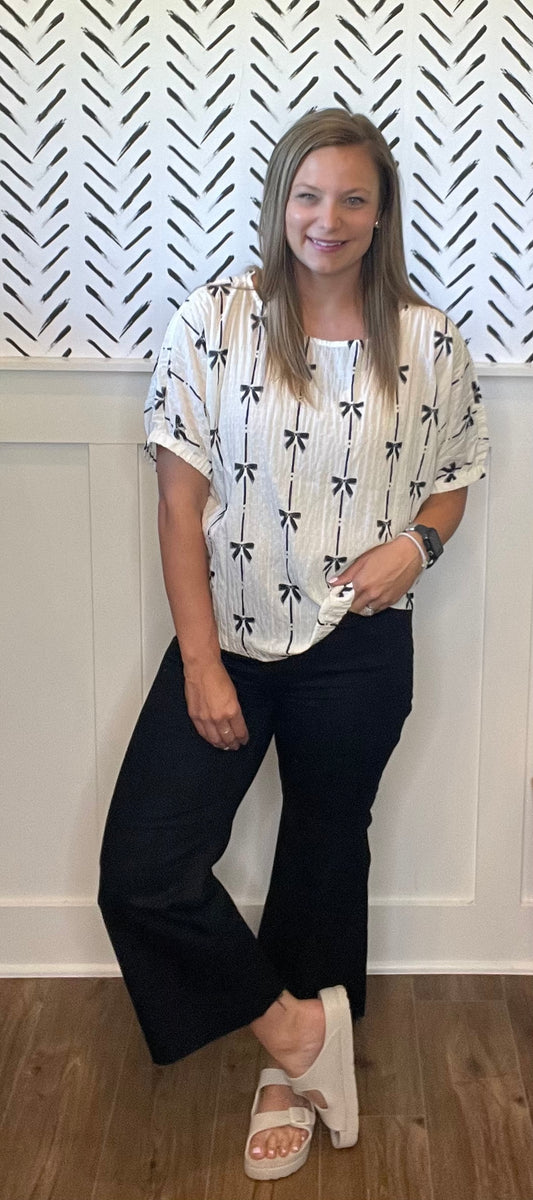 Black Zenana crop Jeans