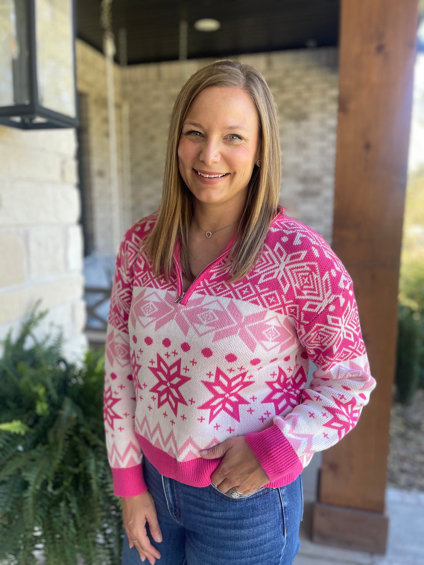 Snowflakes in the City Sweater