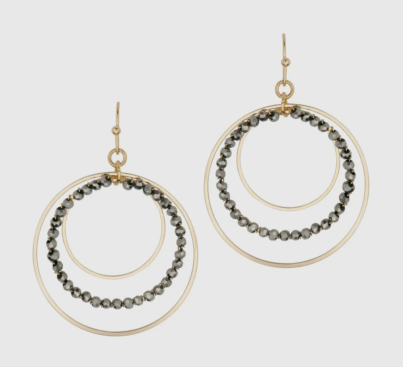 Hematite Dangle earrings