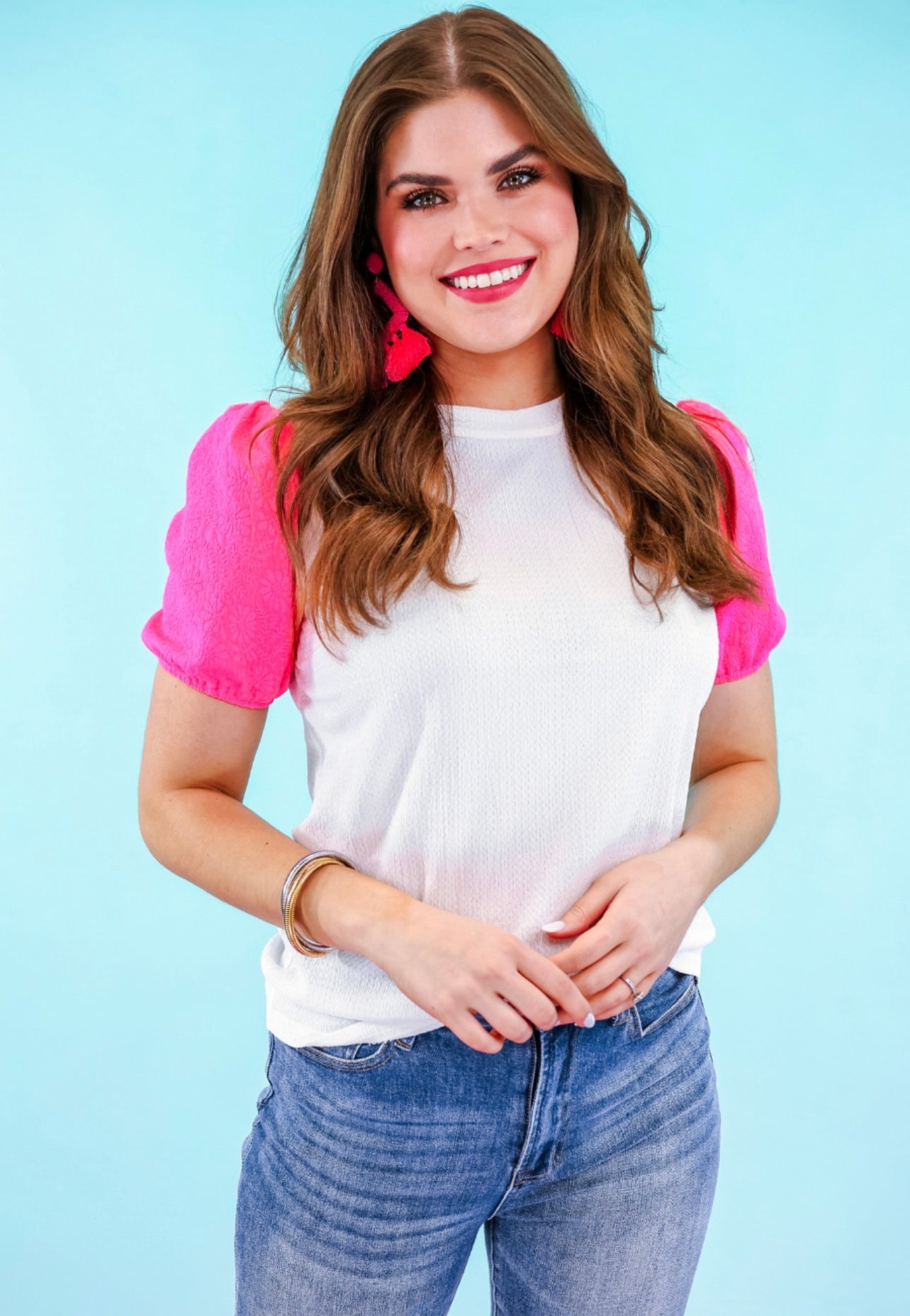 Courtland texture top