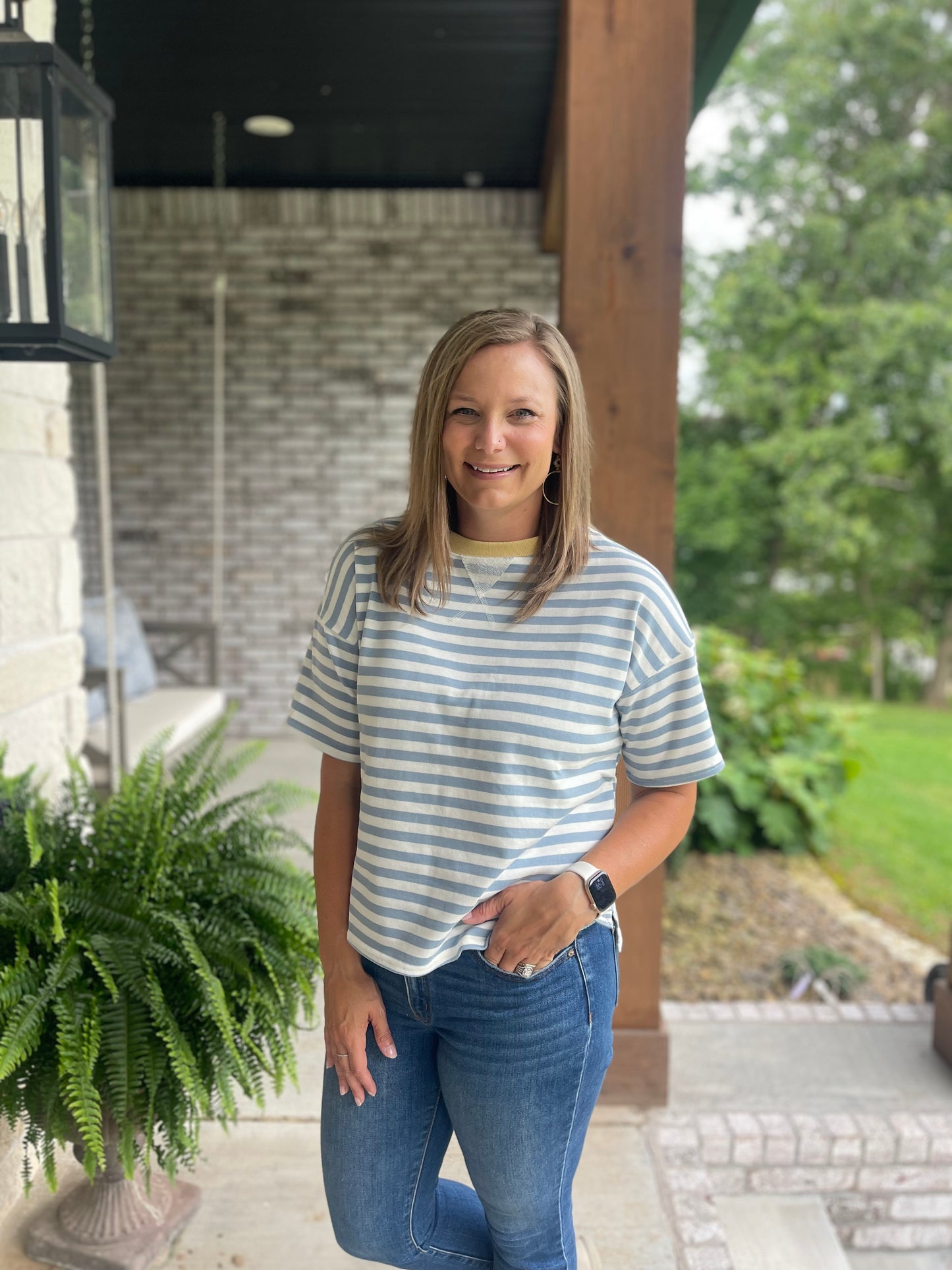 Bee Stripe Tee