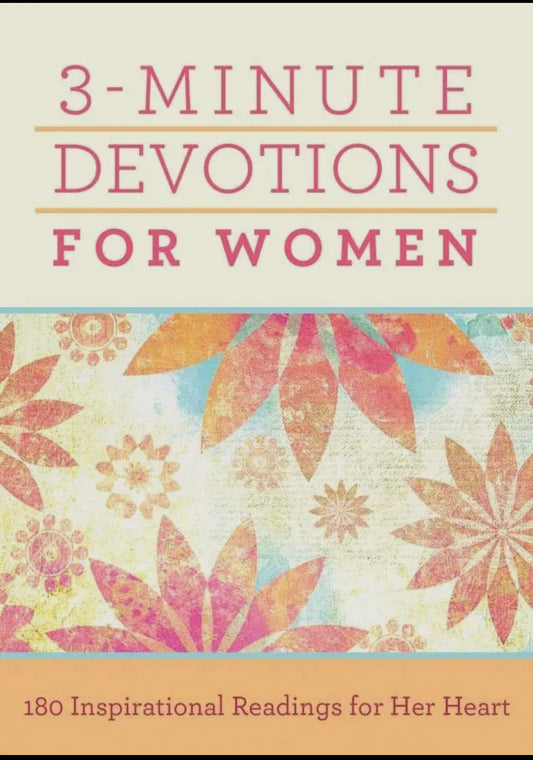 3 Minute devotions for women