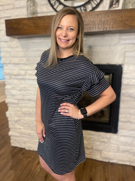 Zinnia stripe dress