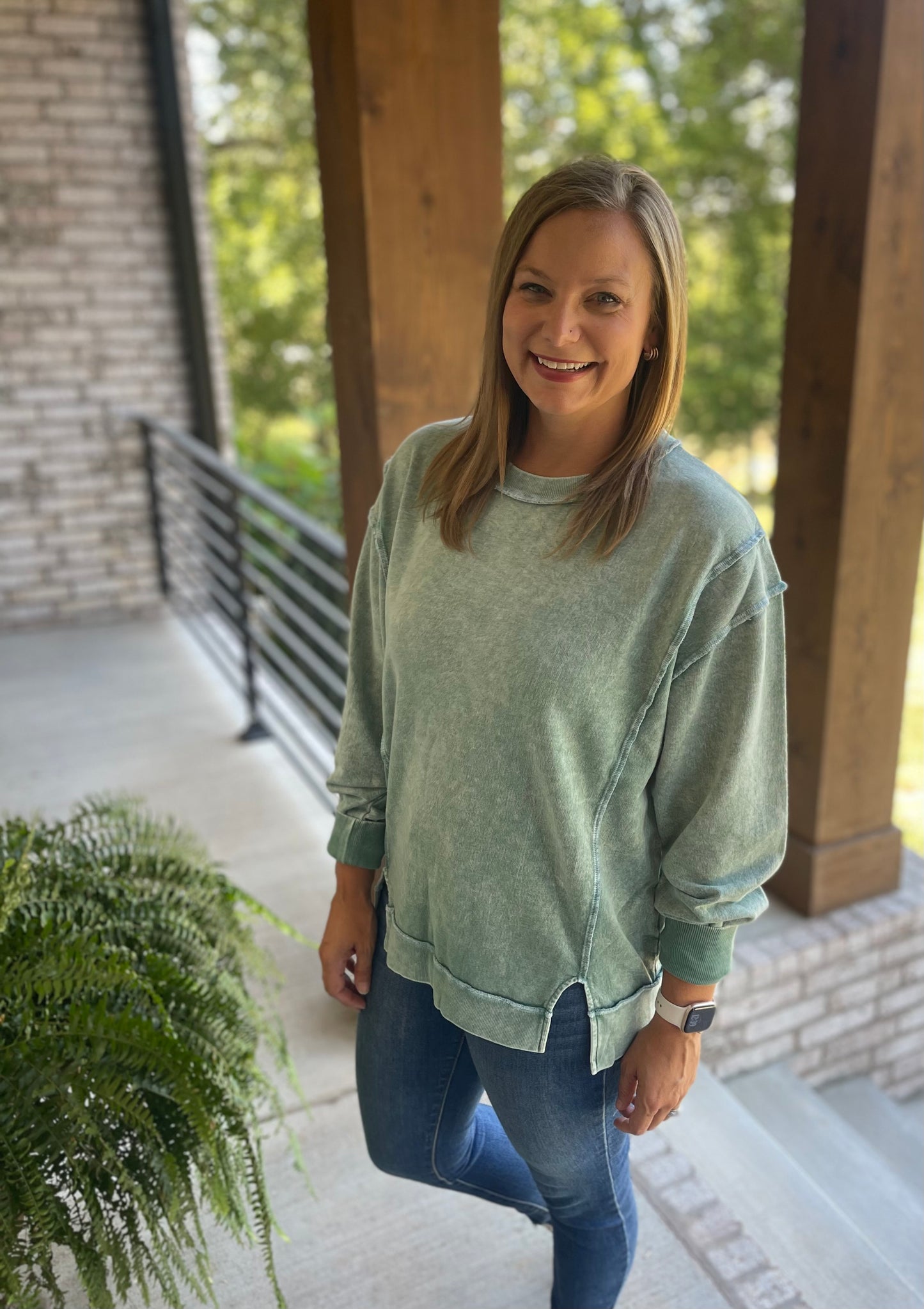 Washed Summer Sweatshirt