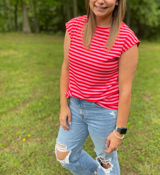 Stripe Kelby Top